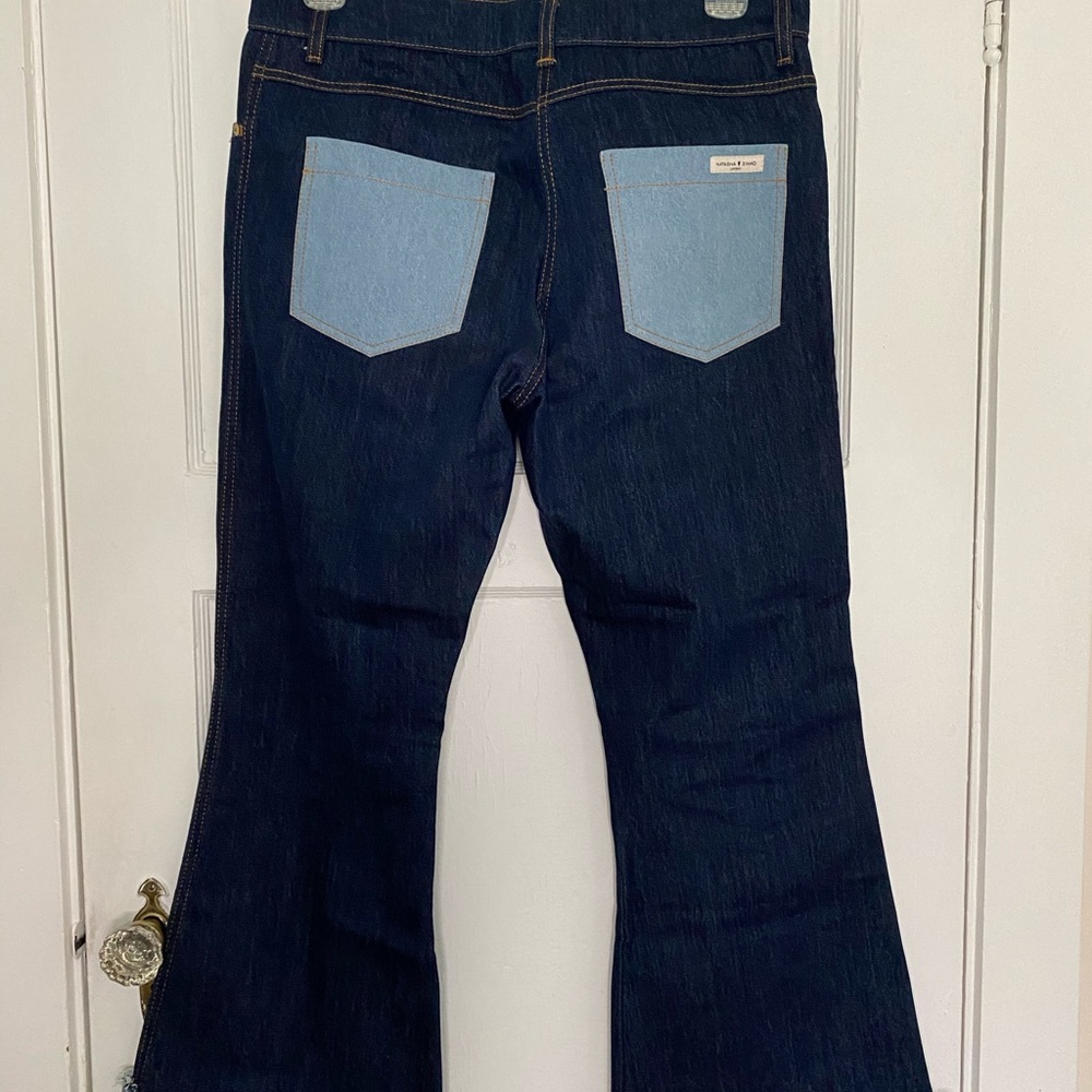 Natasha Zinko Flared Crop Jeans